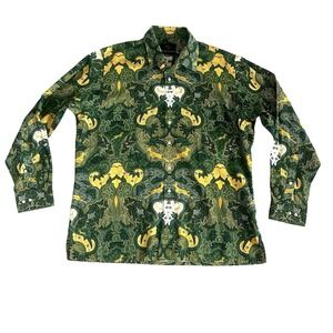 Presidential Madiba's Classic‎ Springbok Green Men's Long Sleeve Shirt XL